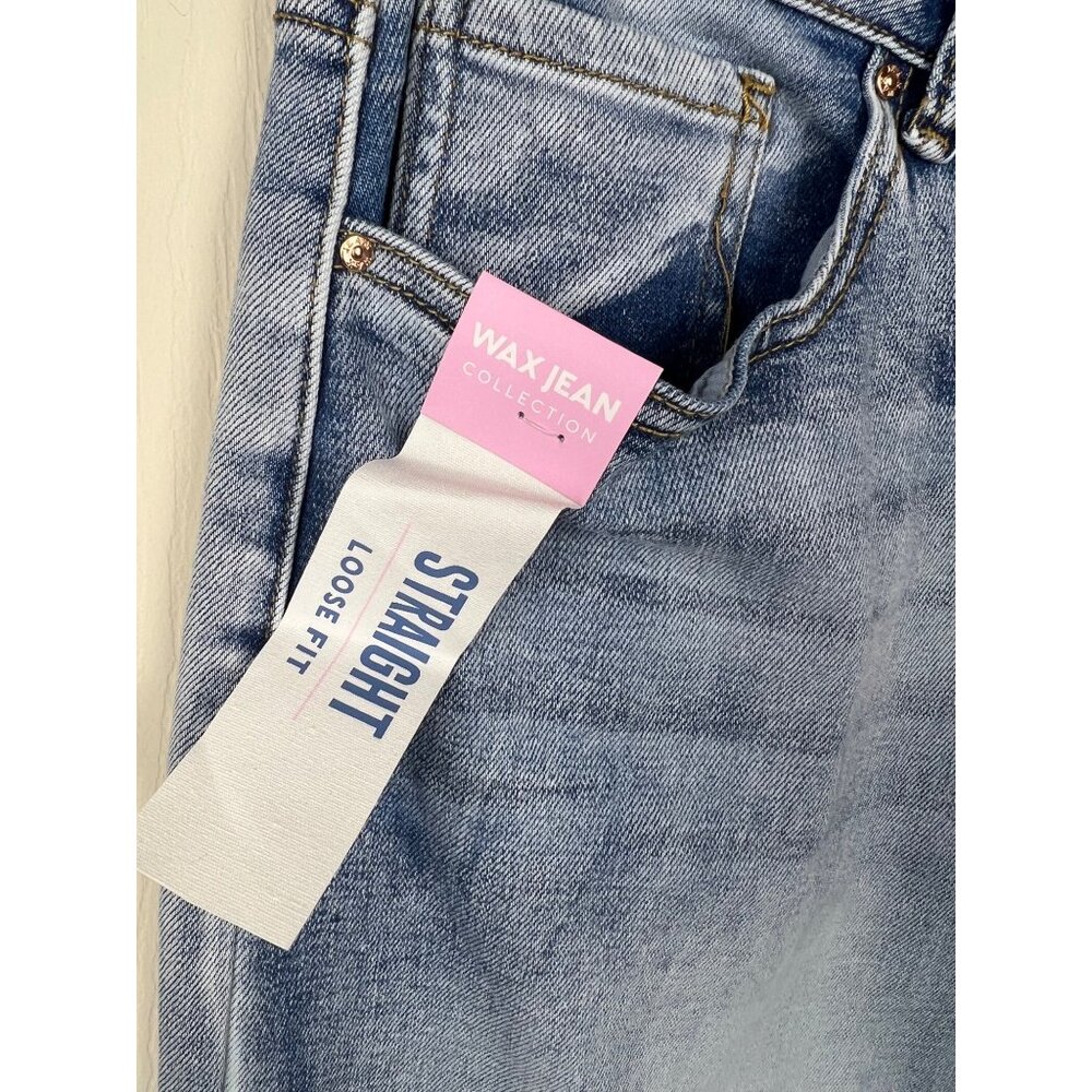 Wax Collection Loose Straight Jeans - Picture 2 of 12